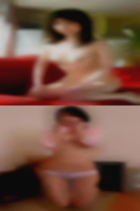 Nude woman passing nude urine.